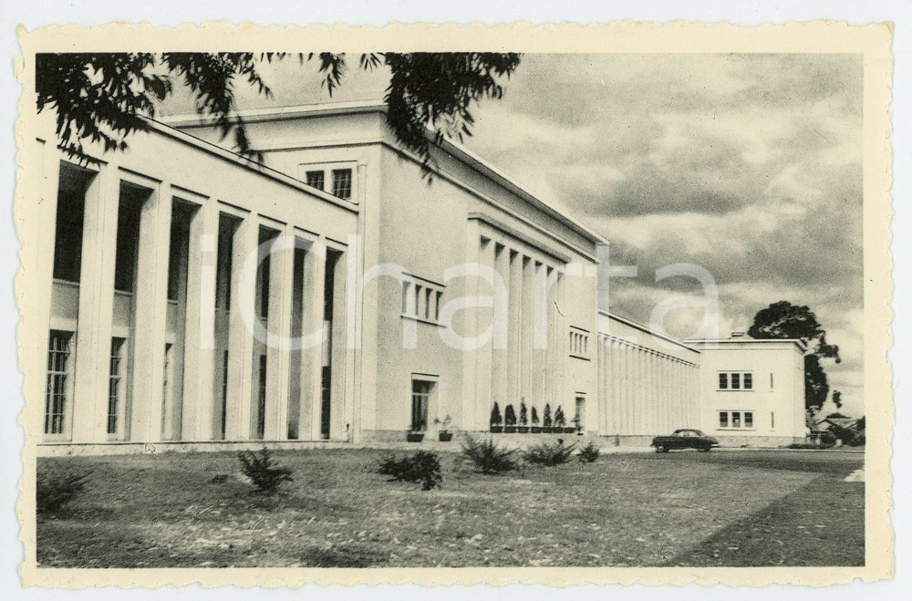 1930 ca ELISABETHVILLE Athénée Royal - Bâtiment des humanités - Postcard FP NV  Cartolina postale d'epoca, non viaggiata. FAIR/discreto Lievi smussature agli angoli Formato: FP originale e autentica 1