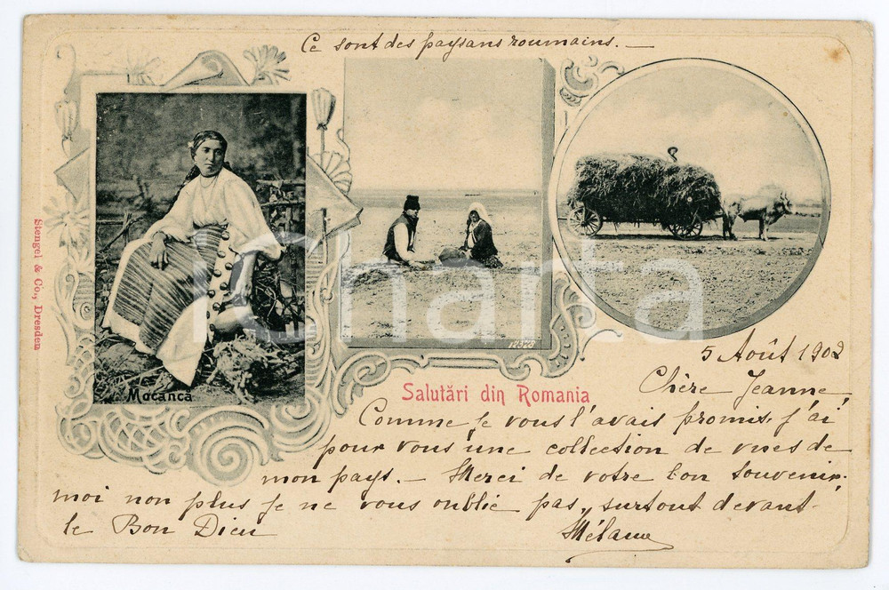 1900 SALUTARI DIN ROMANIA Vedutine VINTAGE POSTCARD CONDIZIONI: GFORMATO: FP    originale e autentica 1