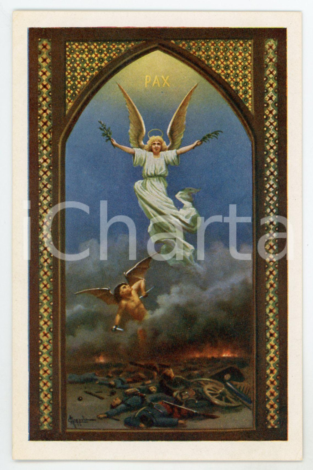 1915 ca COMITATO NAPOLETANO PRO MUTILATI DI GUERRA Cartolina Illustrata FP NV Cartolina postale d'epoca, non viaggiata.CONDIZIONI: FAIRFORMATO: FP    originale e autentica 1