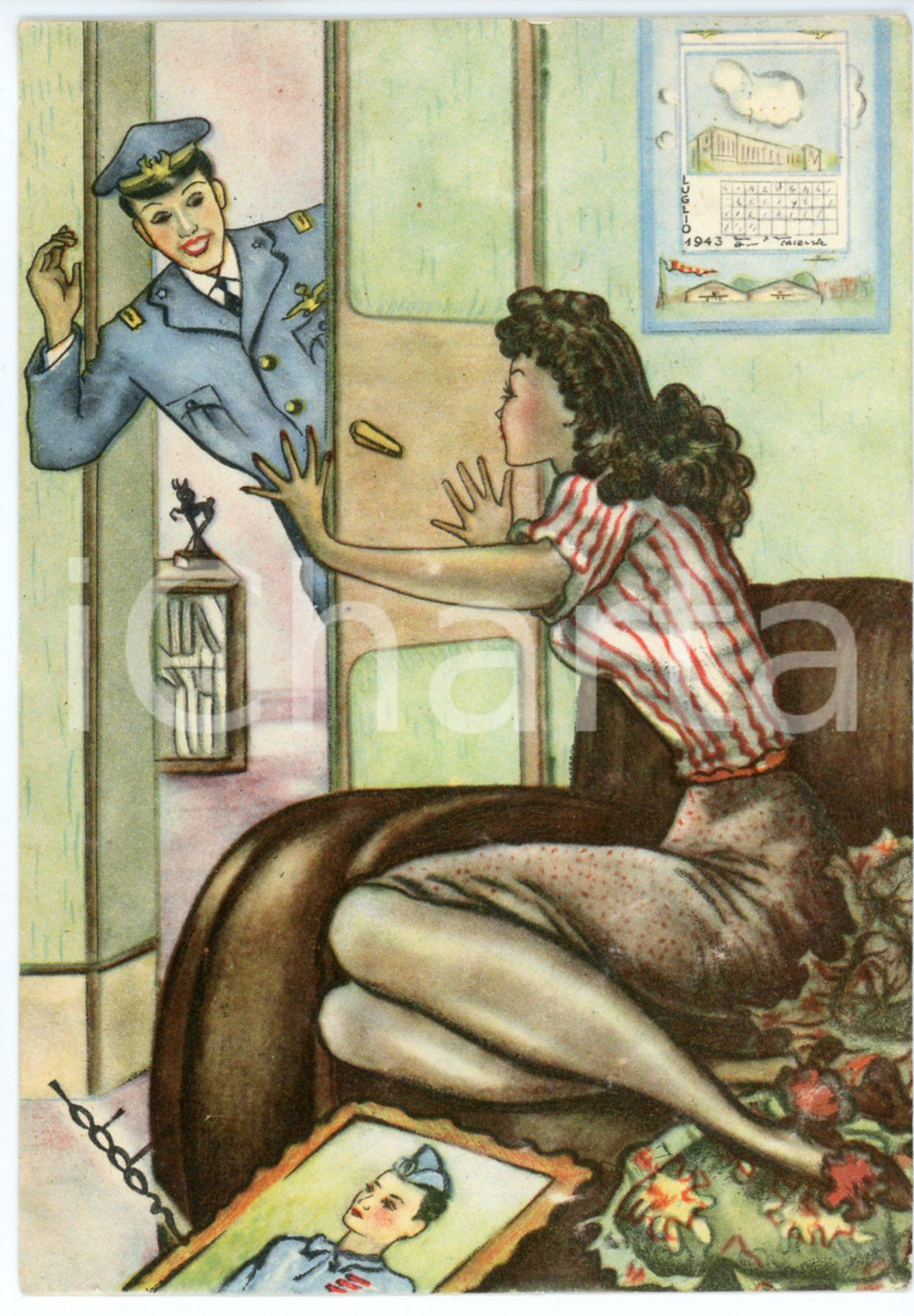 1942 MAK P 100 Regia Accademia Aeronautica - Corso VULCANO - Cartolina FG NV (2)  Cartolina postale d'epoca, non viaggiata.CONDIZIONI: FAIRFORMATO: FG    originale e autentica 1