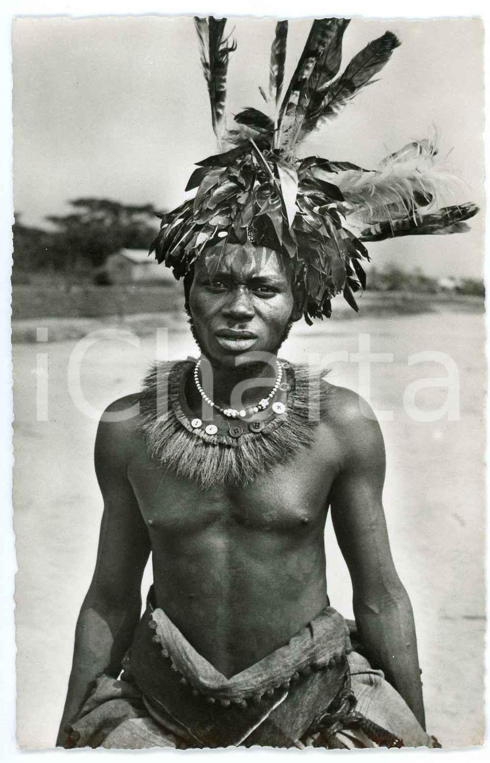 1950 ca MWEKA (CONGO BELGE) Type Bakuba - Carte postale FP NV  Cartolina postale d'epoca, non viaggiata.EDITORE: Photo-Home, LeopoldvilleCONDIZIONI: FAIRFORMATO: FP    originale e autentica 1