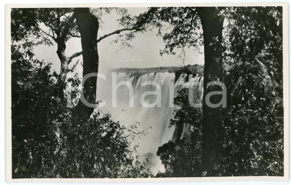 1920 ca AFRICA - VICTORIA FALLS View of the Eastern Cataract- Postcard FP NV  Cartolina postale d'epoca, non viaggiata.CONDIZIONI: FAIR FORMATO: FP    originale e autentica 1