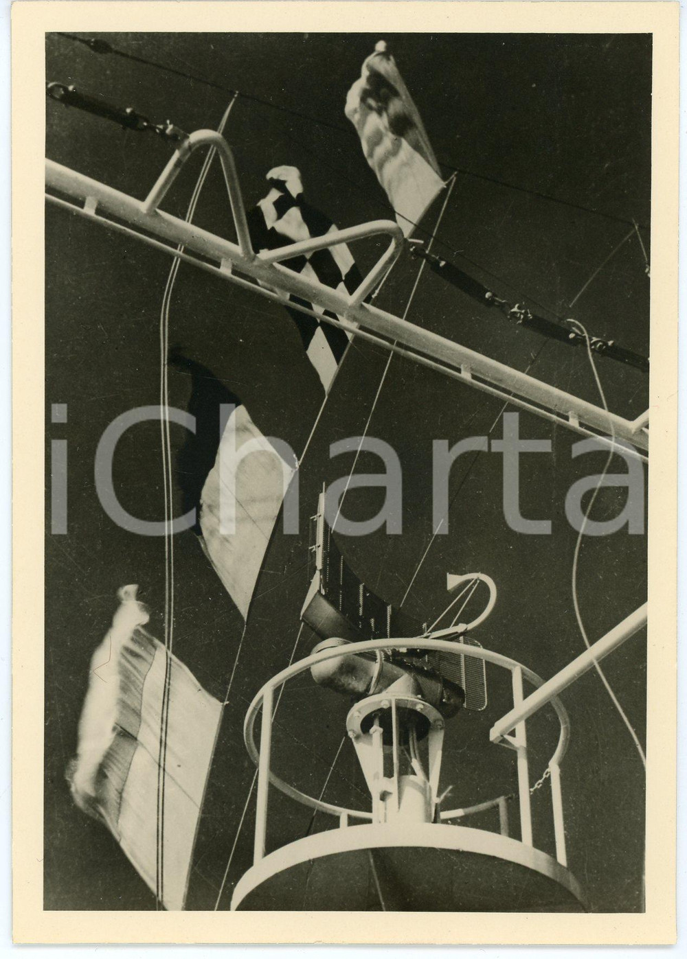 1930 ca ANVERS - M.V. LEOPOLDVILLE Le radar - Cartolina FG NV Cartolina d'epoca, non viaggiata. FAIR/discreto Lievi smussature agli angoli Formato: FG originale e autentica 1