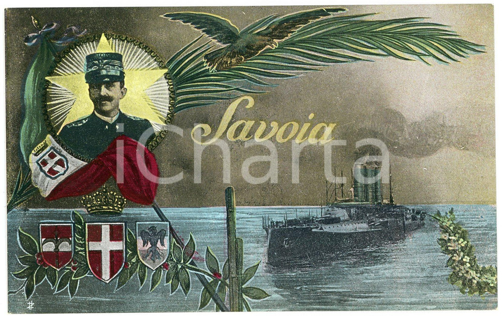 1915 ca REGIA MARINA Vittorio Emanuele III di Savoia - Sommergibile - Cartolina  Cartolina postale d'epoca, non viaggiata.CONDIZIONI: GOODFORMATO: FP    originale e autentica 1