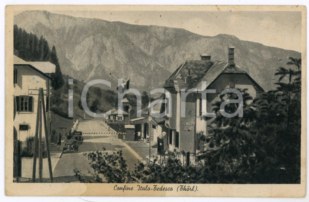1910 ca THORL-MAGLERN Porticina - Confine italo-tedesco - Cartolina FP VG  Cartolina postale d'epoca, viaggiata. FAIR/discreto Lievi smussature agli angoli e alone al margine inferiore Formato: FP originale e autentica 1