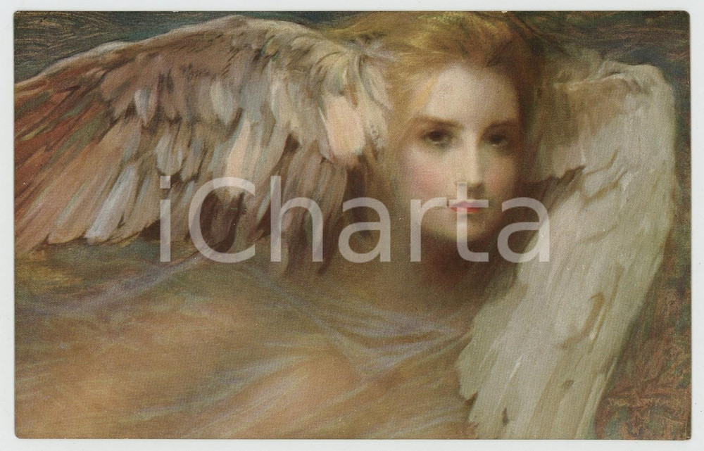 1910 ca FRANCE Salon de PARIS - Tade STYKA La pensée - Postcard  Cartolina postale d'epoca, non viaggiata. GOOD/buono  Formato: 14x9 cm originale e autentica 1