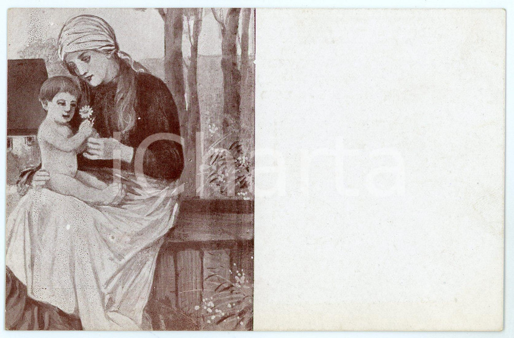 1915 ca WW1 MILANO Cucine materne per le madri povere che allattano - Cartolina  Cartolina postale, non viaggiata. FAIR/discreto Lievi smussature agli angoli Formato: FP originale e autentica 1