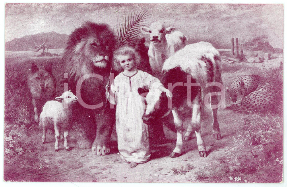 1915 ca WW1 Bambino Gesù - Assistenza ai bambini dei soldati - Cartolina FP NV  Cartolina postale d'epoca, non viaggiata. CONDIZIONI: FAIRFORMATO: FP    originale e autentica 1