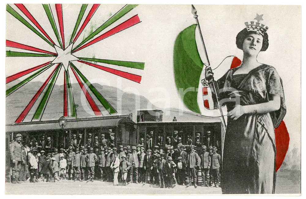 1915 ca WW1 - SAN FILI (CS) Comitato di preparazione civile - Cartolina FP NV  Cartolina d'epoca, non viaggiata. CONDIZIONI: FAIRFORMATO: FP    originale e autentica 1