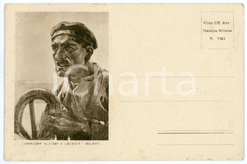 1918 WW1 - REGIA MARINA Discorso di Paolo THAON DE REVEL Cartolina FP NV  Cartolina d'epoca, non viaggiata.Al verso compare un discorso in lingua inglese di Paolo Thaon de Revel. CONDIZIONI: FAIR FORMATO: FP    originale e autentica 1