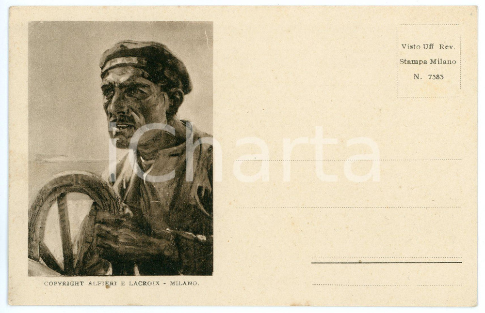 1918 WW1 - REGIA MARINA Discorso di Paolo THAON DE REVEL Cartolina FP NV (1)  Cartolina d'epoca, non viaggiata.Al verso compare un discorso in lingua inglese di Paolo Thaon de Revel. CONDIZIONI: FAIR FORMATO: FP    originale e autentica 1
