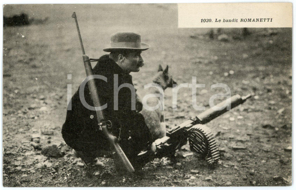 1934 CORSE / FRANCE Le bandit Nonce ROMANETTI - Carte postale CPA  Cartolina postale d'epoca, viaggiata.CONDIZIONI: GFORMATO: FP    originale e autentica 1