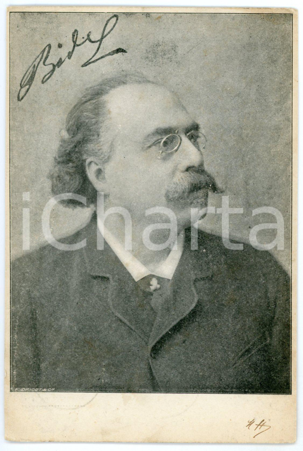 1907 BRUXELLES Jean Baptiste François BIDEL Portrait - Postcard FP VG  Cartolina postale, viaggiata. FAIR/discreto Smussature e piegature agli angoli Formato: FP originale e autentica 1