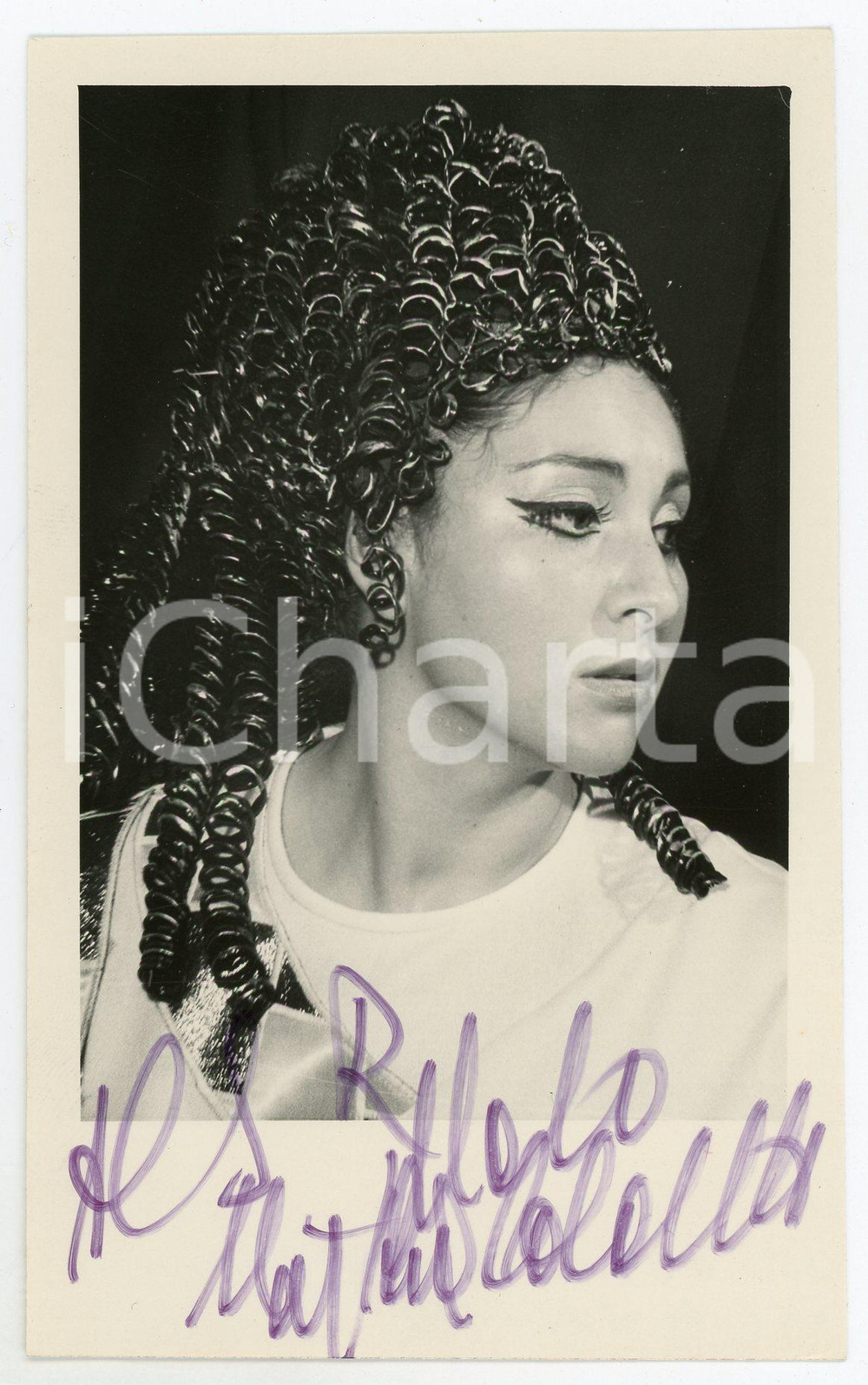 1972  ARGENTINA Martha COLALILLO soprano  - AUTOGRAPHED Photo 9x15 cm Fotografia d'epoca, con autografo. CONDIZIONI: GFORMATO: 9x15 cm     originale e autentica 1