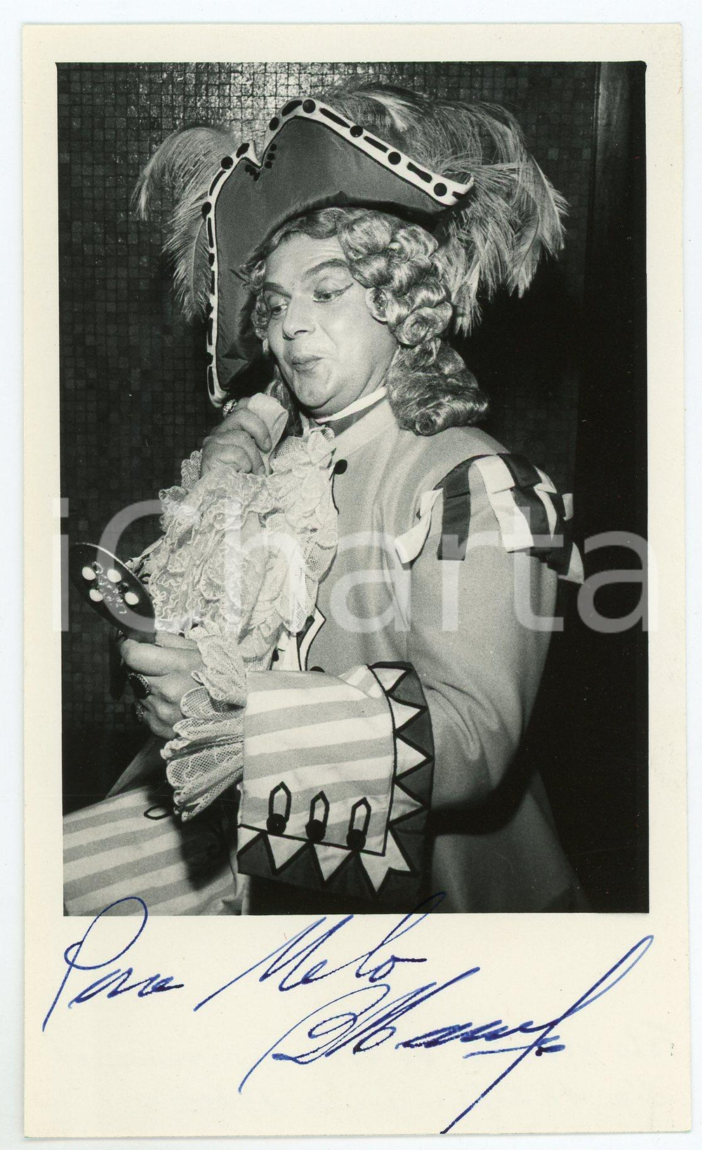 1971 BUENOS AIRES Bruno TOMASELLI baritono - AUTOGRAPHED Photo 9x15 cm Fotografia d'epoca, con autografo. CONDIZIONI: GFORMATO: 9x15 cm     originale e autentica 1