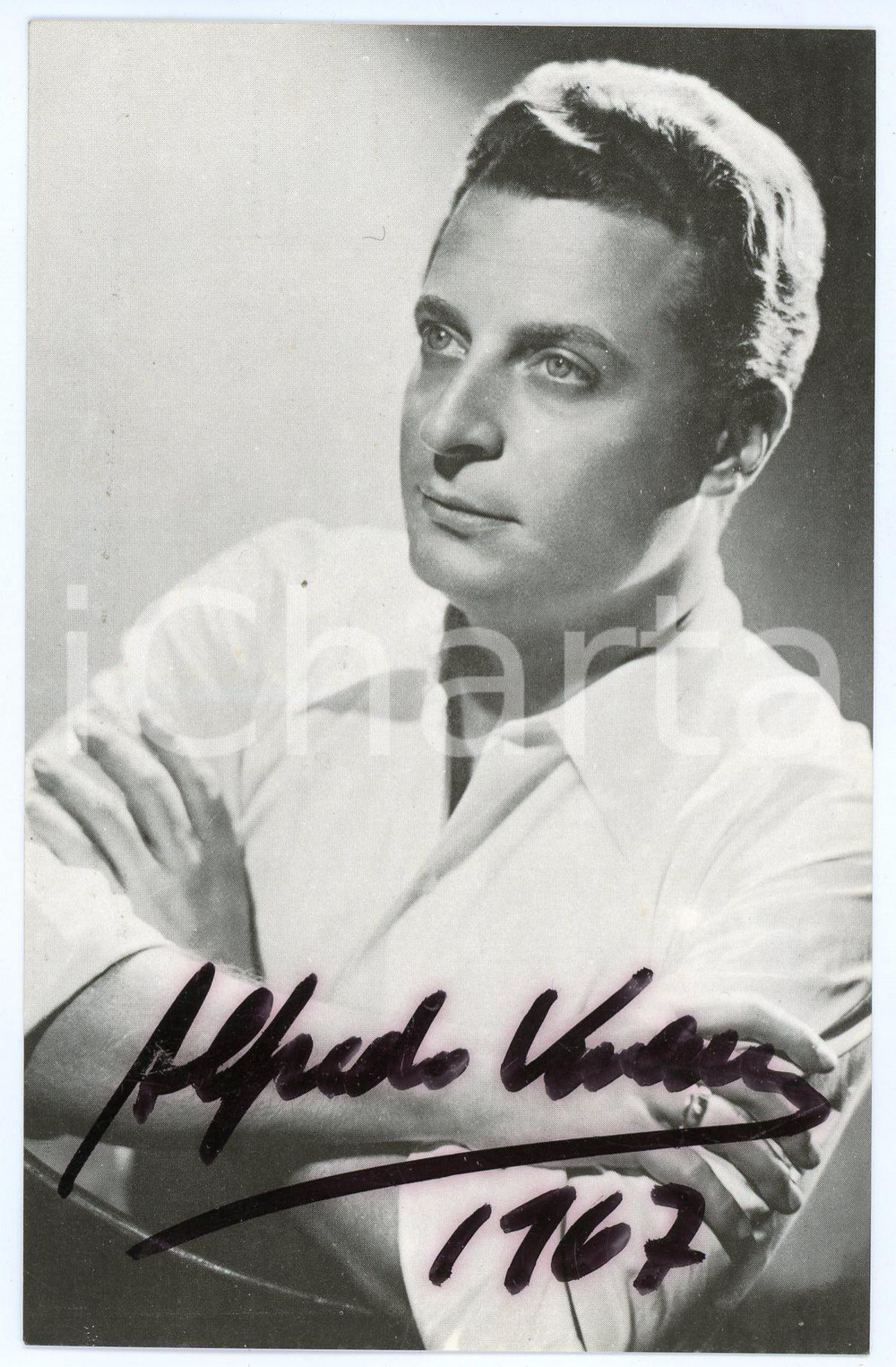 1967 LIRICA Tenore Alfredo KRAUS - Foto con AUTOGRAFO 10x15 cm Fotografia seriale d'epoca, con autografo. CONDIZIONI: GFORMATO: 10x15 cm     originale e autentica 1