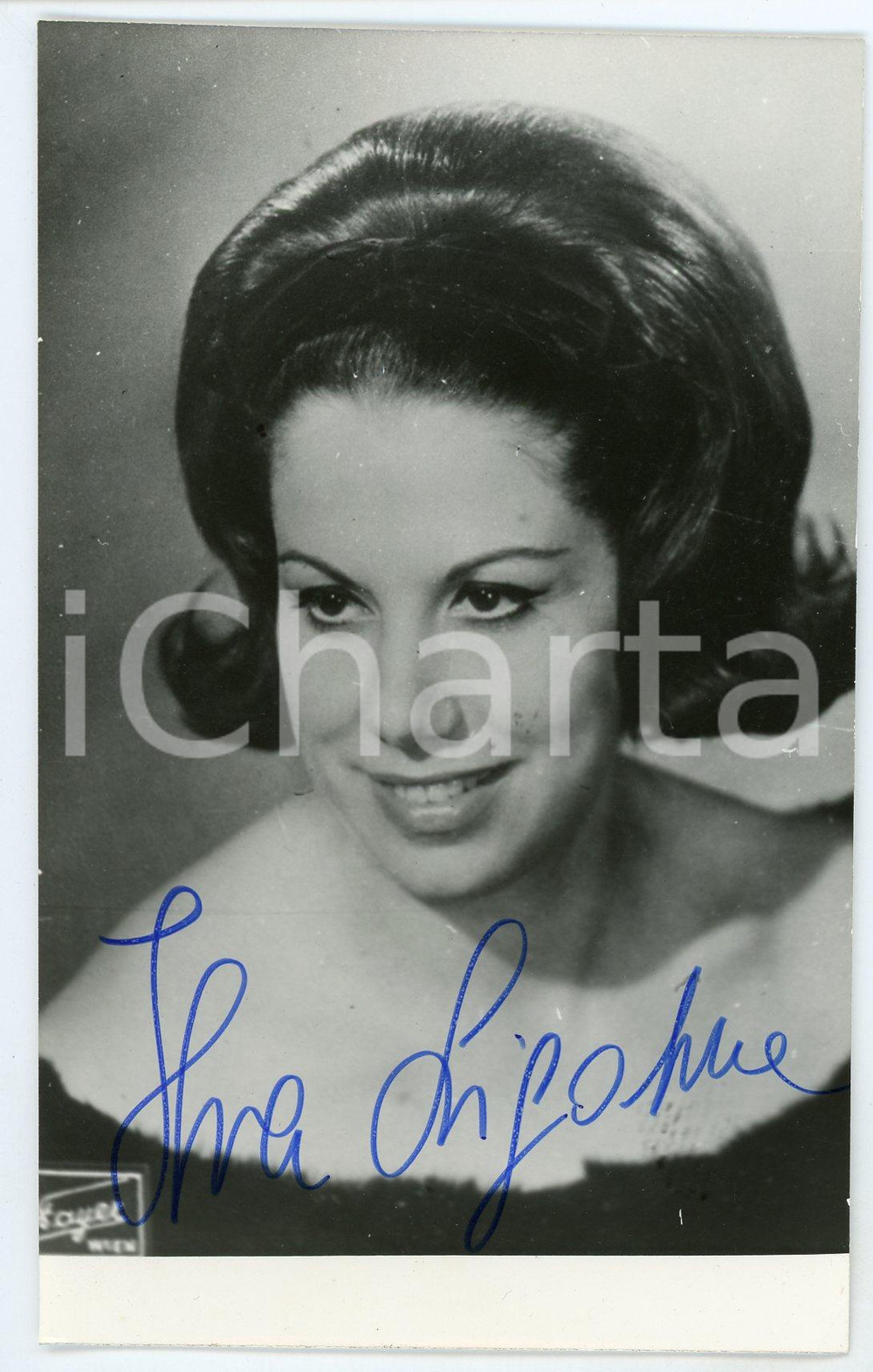 1967 Ilva LIGABUE soprano - Ritratto - Foto con AUTOGRAFO 9x14 Fotografia d'epoca, con autografo. CONDIZIONI: GFORMATO: 9x14 cm     originale e autentica 1