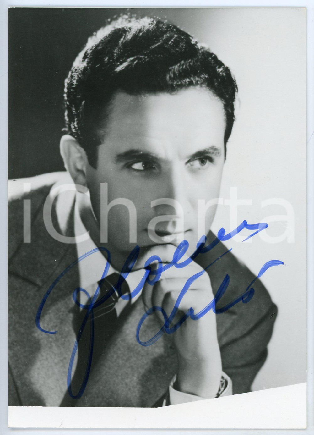 1968 LIRICA Tenore Floriano LABÒ - Foto con AUTOGRAFO 10x15 cm Fotografia d'epoca, con autografo.CONDIZIONI: GFORMATO: 10x15 cm     originale e autentica 1