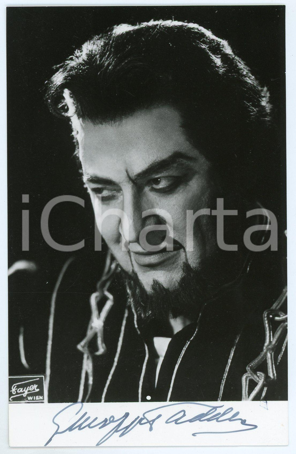 1965 LIRICA Baritono Giuseppe TADDEI - Ritratto - Foto con AUTOGRAFO 9x14 cm Fotografia d'epoca con autografo. CONDIZIONI: GFORMATO: 9x14 cm    originale e autentica 1