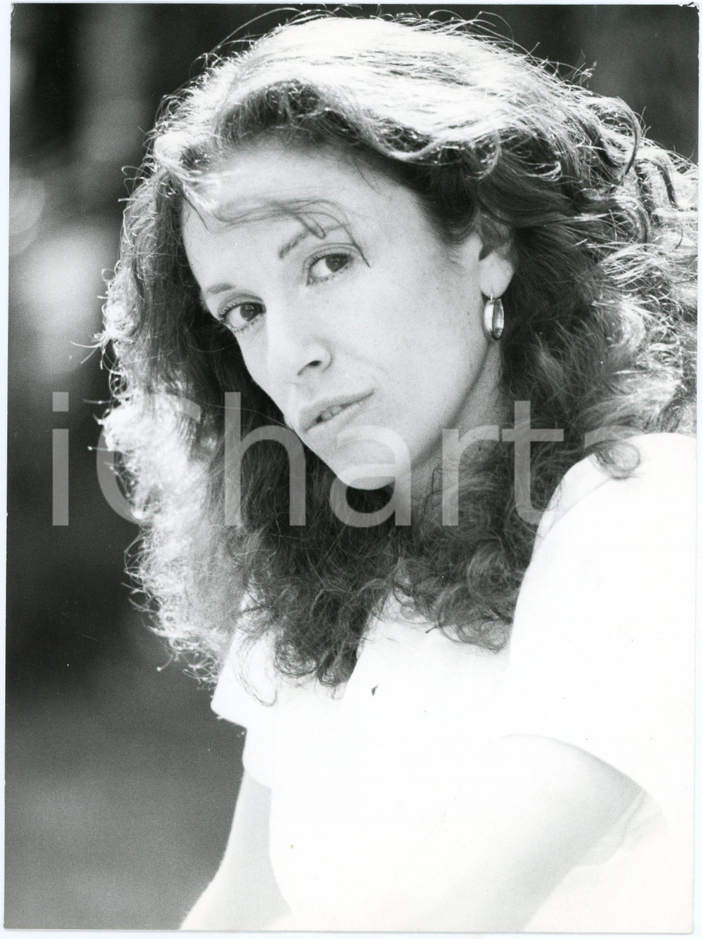 1980 ca TEATRO ROMA - Attrice Valeria D'OBICI - Ritratto - Foto  Fotografia originale, con timbro e didascalia al verso. GOOD/buono ma minime abrasioni angolari Formato: 18x24 cm originale e autentica 1