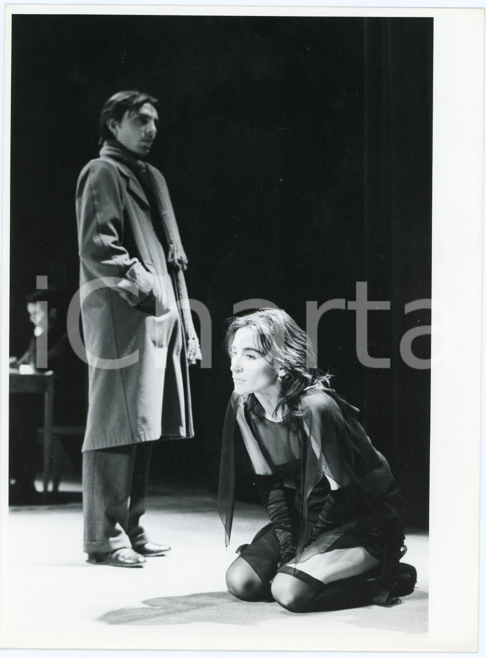 1980 ca ITALIA - TEATRO - Lina SASTRI in scena - Foto 18x24 cm Fotografia originale. GOOD/buono  Formato: 18x24 cm originale e autentica 1