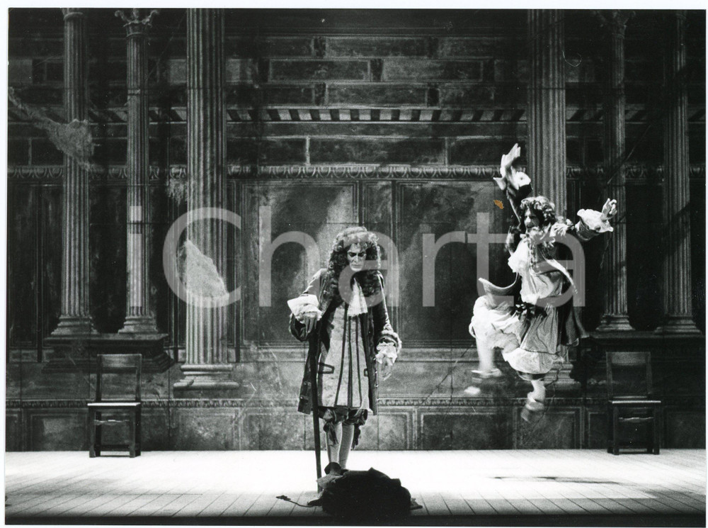 1978 ROMA TEATRO "L'école des femmes" MOLIERE - Regia Antoine VITEZ - Foto  Fotografia originale, con didascalia al verso. GOOD/buono  Formato: 22x16 cm originale e autentica 1
