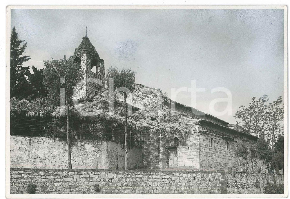 1930 ca PROVAGLIO D'ISEO Monastero di San Pietro in Lamosa - Foto 16x11 cm  Fotografia d'epoca, con didascalia manoscritta al verso.FOTOGRAFO: Bottega d'Arte - Brescia GOOD/buono ma lievi macchie Formato: 16x11 cm originale e autentica 1