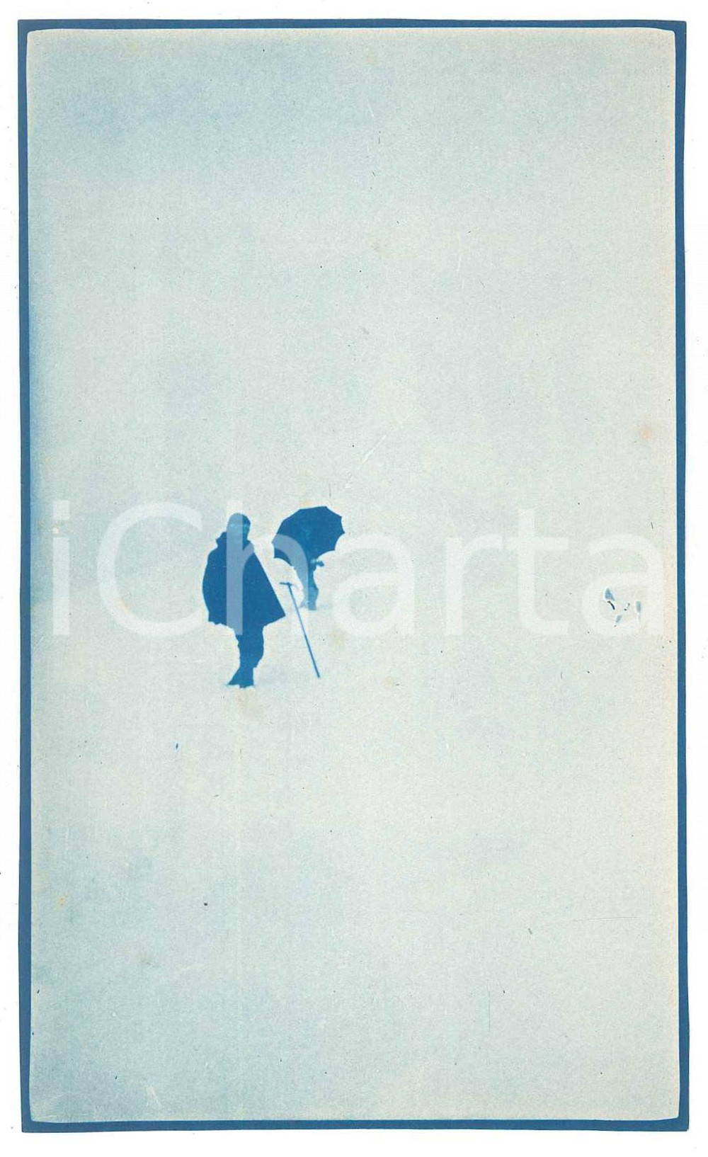 1905 ca VALTELLINA (?) Alpinista Vittorio RONCHETTI nella neve - Foto 14x8 (3) Fotografia d'epoca.FOTOGRAFO: Dr. Vittorio Ronchetti - Milano FAIR/discreto Lievi smussature agli angoli Formato: 14x8 originale e autentica 1