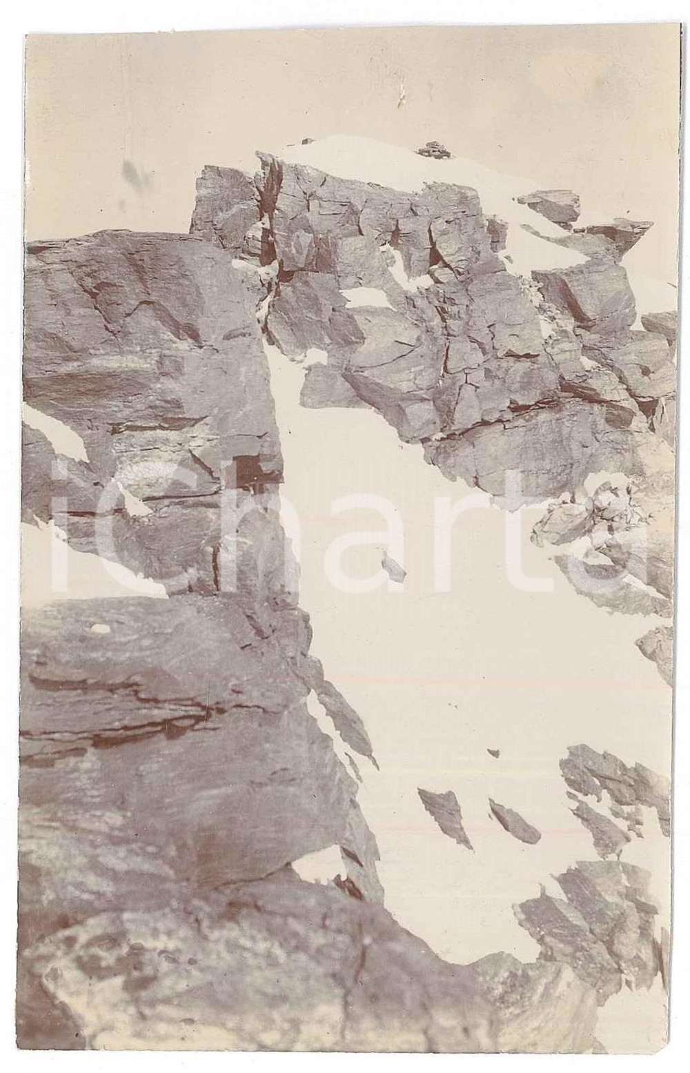 1905 ZERMATT - MATTERTAL Panorama delle Alpi - Fotografia 13x8 cm Fotografia d'epoca. FAIR/discreto Lievi smussature agli angoli Formato: 13x8 originale e autentica 1