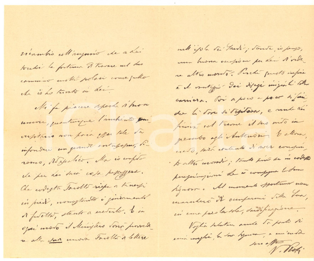 1924 ROMA Lettera filologo Vittorio ROSSI a un collega - AUTOGRAFO Lettera autografa del letterato e filologo Vittorio Rossi, su questioni di carriera universitaria.Busta viaggiata.PAGINE: 3 facciate scritte FAIR/discreto piegature d'epoca  originale e autentica 1