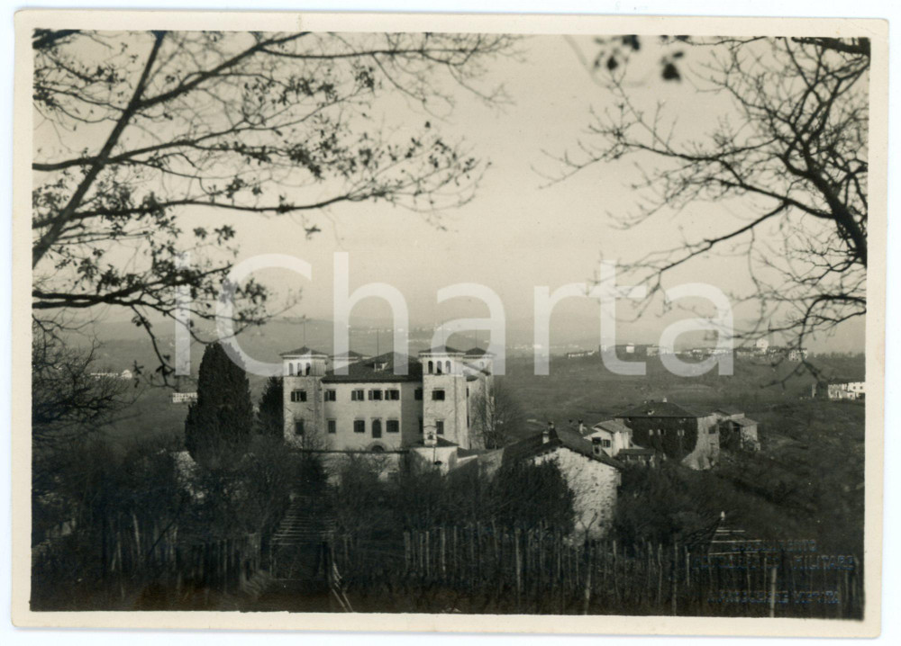 1917 WW1 CASTEL DOBRA / CASTELLO DOBROVO (SLOVENIA) - Veduta - Foto 16x11 cm Fotografia originale d'epoca.CONDIZIONI: G (minima piegatura angolare)FORMATO: 16x11 cm    originale e autentica 1