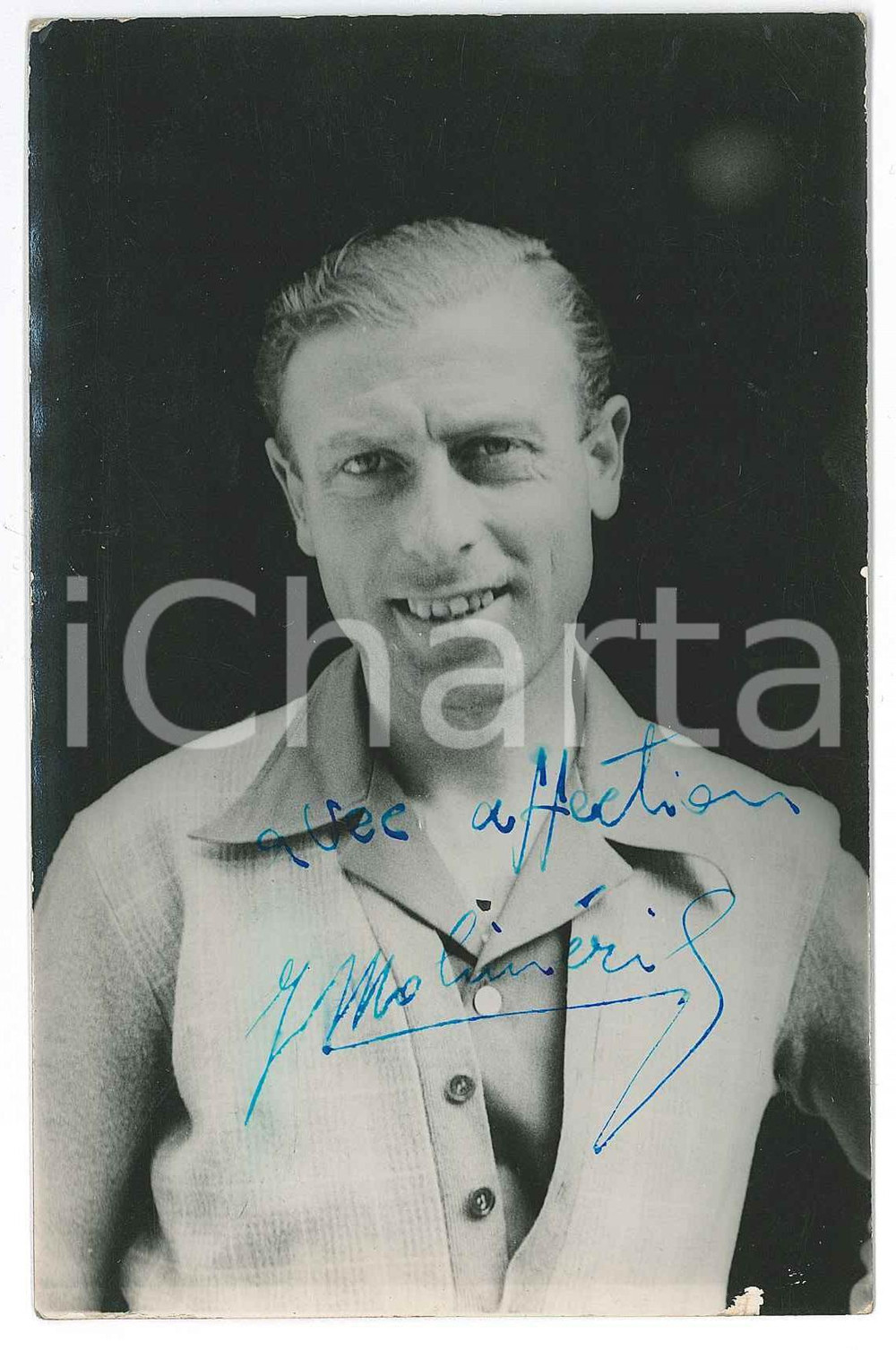 1975 ca FRANCE CYCLISME Jean-Luc MOLINERIS - Photo AUTOGRAPHE 9x14 cm Fotografia seriale, con firma autografa dell'atleta.CONDIZIONI: F (piccole abrasioni marginali)FORMATO: 9x14 cm    originale e autentica 1