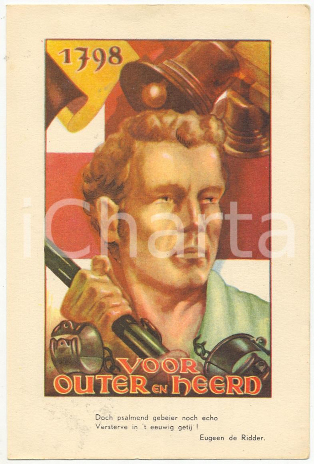 1948 MECHELEN Honderdvijftigste verjaring van de boerenkrug - Carte postale FP  Cartolina postale, non viaggiata. FAIR/discreto Lievi smussature agli angoli Formato: FP originale e autentica 1