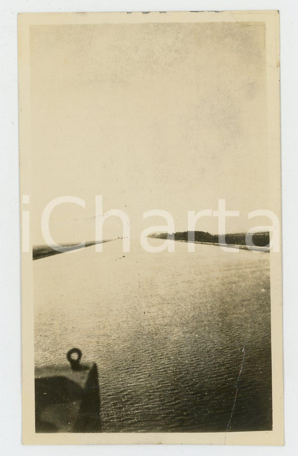 1935 ca EGITTO - Canale di Suez - Foto VINTAGE 11x7 cm Fotografia d'epoca.CONDIZIONI: P (piegatura evidente e abrasione al lato superiore)FORMATO: 11x7 cm    originale e autentica 1