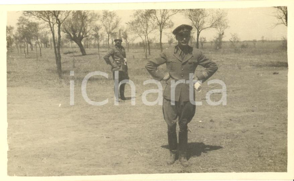 1935 ca CINA TIENTSIN Leoni di SAN MARCO - Uff. GOZZI - Addestramento *Foto 11x6 Fotografia d'epoca.CONDIZIONI: G (minimi difetti di stampa)FORMATO: 11x6 cm    originale e autentica 1