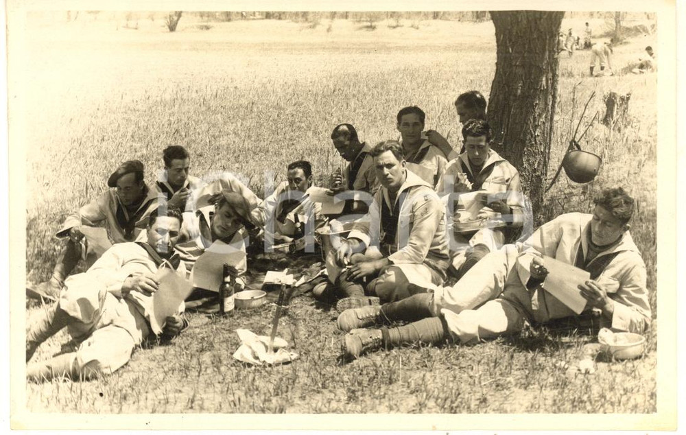 1935 ca CINA TIENTSIN Leoni di SAN MARCO - Lettere a casa - Foto 13x9 cm Fotografia d'epoca.CONDIZIONI: GFORMATO: 13x9 cm    originale e autentica 1