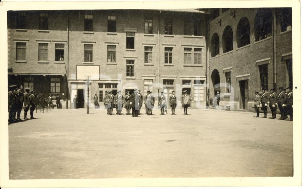 1935 ca CINA TIENTSIN Caserma "Carlotto" Leoni di SAN MARCO *Foto 11x7 Fotografia d'epoca.CONDIZIONI: G FORMATO: 11x7 cm    originale e autentica 1