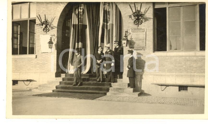 1935 ca CINA - TIENTSIN ITALIANA Attesa per delegazione - Foto 11x6 Fotografia d'epoca.CONDIZIONI: G FORMATO: 11x9 cm    originale e autentica 1
