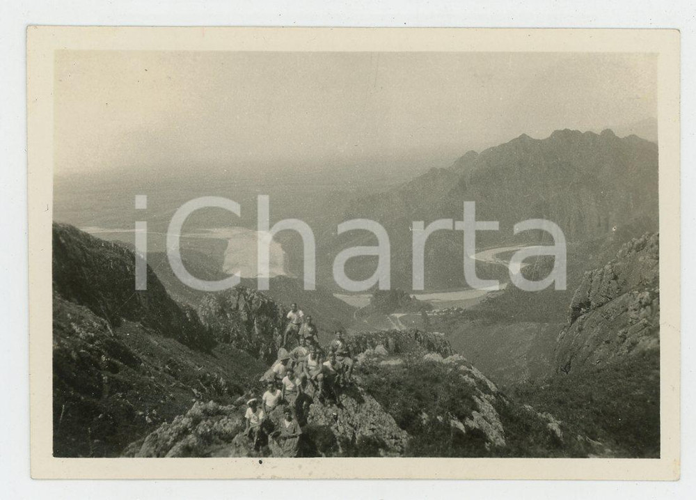 1935 ca CINA TIENTSIN Leoni di SAN MARCO - Escursione (4) *Foto Fotografia d'epoca. GOOD/buono  Formato: 9x6 originale e autentica 1