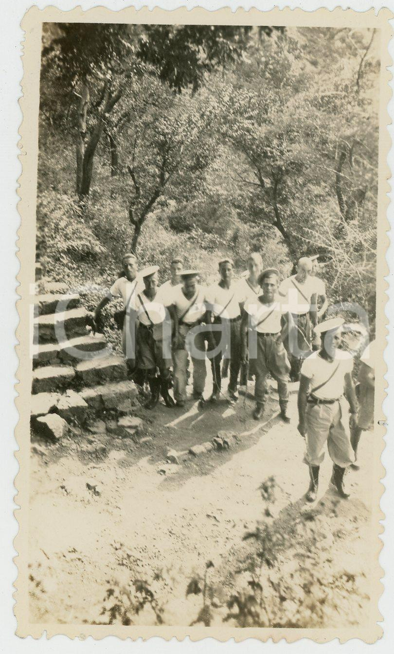 1935 ca CINA TIENTSIN Leoni di SAN MARCO - Escursione (1)*Foto Fotografia d'epoca. GOOD/buono  Formato: 11x6 originale e autentica 1