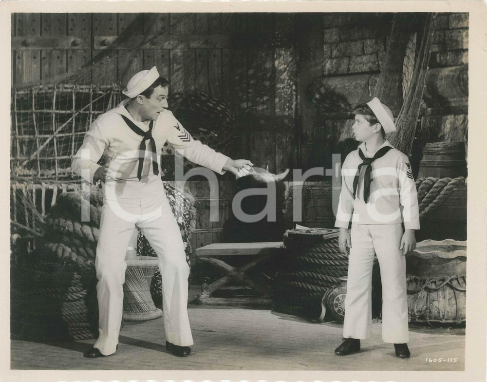 1949 CINEMA Film "On the town" / "Un giorno a New York" - Gene KELLY *Foto Fotografia d'epoca.CONDIZIONI: F (piegature marginali e angolari)FORMATO: 25x20 cm    originale e autentica 1