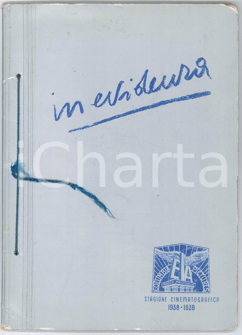 Libro, pubblicazione d epoca 19381939 EIA COLUMBIA PICTURES in evidenza Catalogo stagione cinematografica 1
