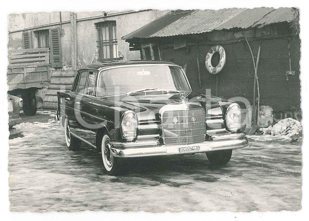 1950 ca MILANO Mercedes Benz Classe S - Fotografia anonima 10x7 cm Fotografia d'epoca. FAIR/discreto Lievi smussature agli angoli Formato: 10x7 cm originale e autentica 1