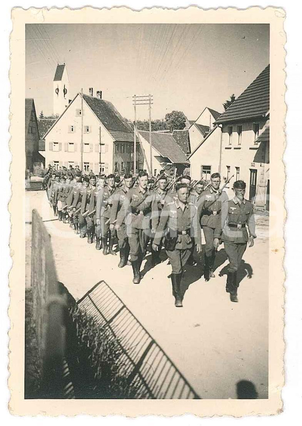 1936 KASSEL (GERMANY) 13 Komp. Inf. Rgt. 15 - Manöver - Photo 6x9 cm Fotografia originale d'epoca, con didascalia al verso.FOTOGRAFO: Fotohaus Wintler - Kassel  GOOD/buono  Formato: 6x9 cm originale e autentica 1