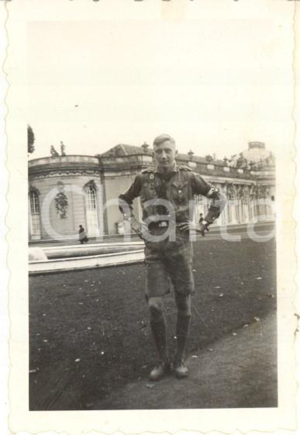 1936 KASSEL (GERMANY) 13 Komp. Inf. Rgt. 15 - An officer - Photo 5x7 cm Fotografia originale d'epoca.  GOOD/buono  Formato: 5x7 cm originale e autentica 1