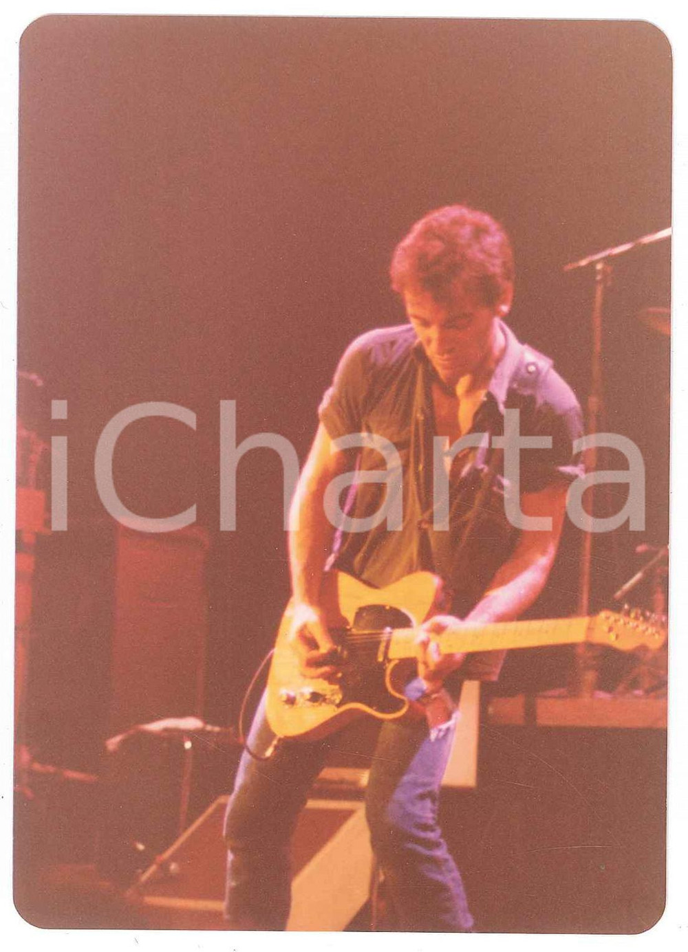 1978 SAN FRANCISCO Bruce SPRINGSTEEN Live at Winterland (1) Photo 9x12 cm Fotografia originale d'epoca. GOOD/buono  Formato: 9x12 cm originale e autentica 1