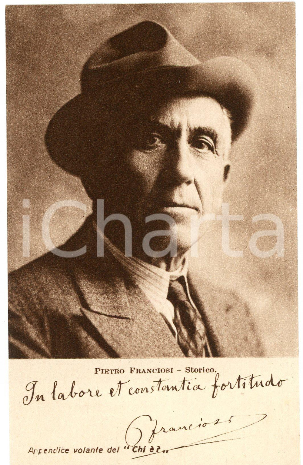 1928 Pietro FRANCIOSI - Storico -CARTOLINE PARLANTI Ed. FORMIGGINI FP NV Cartolina postale d'epoca, non viaggiata. GOOD/buono Lievi smussature angolari Formato: 9x14 cm originale e autentica 1