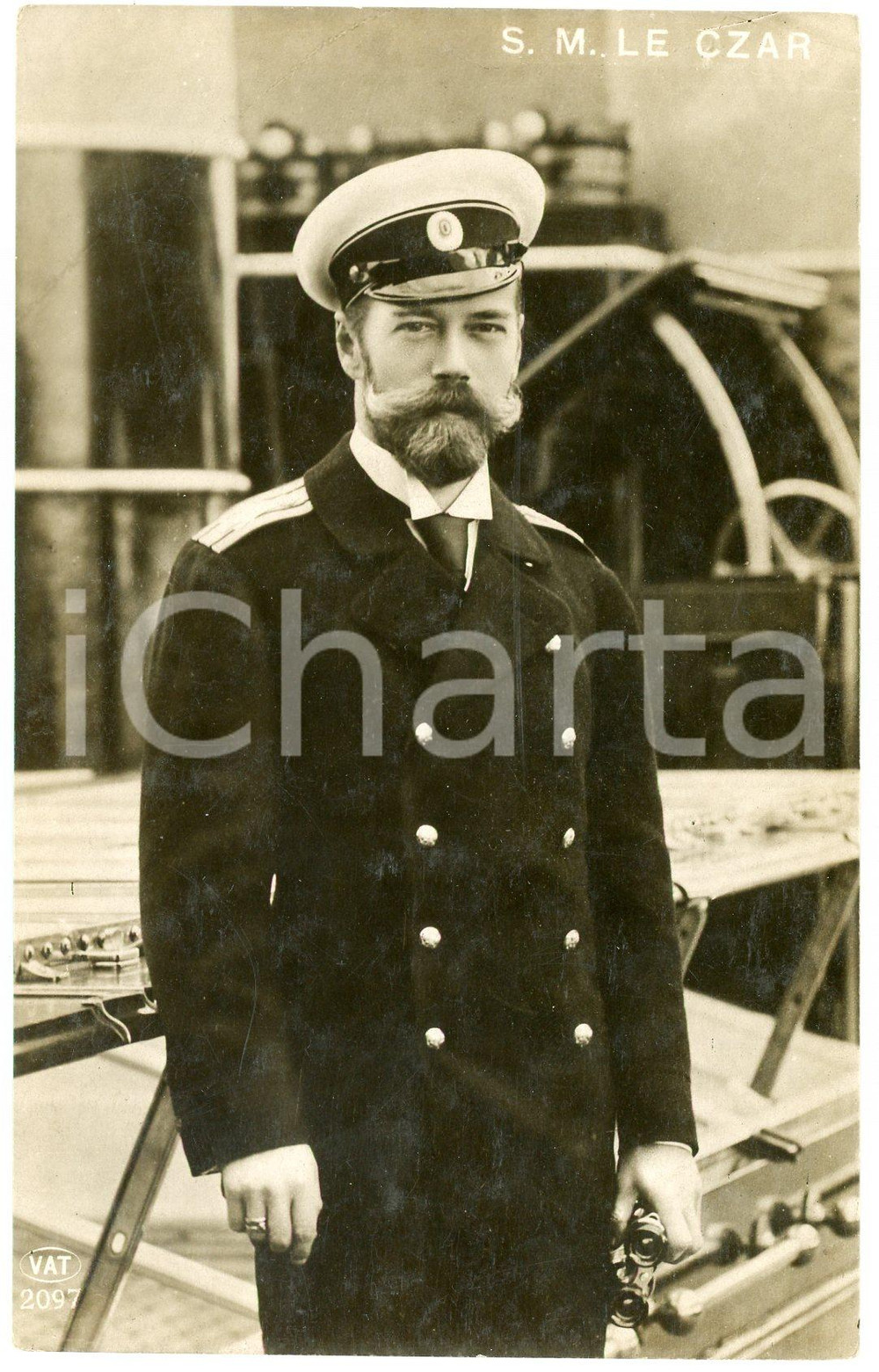 1910 ca HOUSE OF ROMANOV Nicholas II - Tzar of Russia - Postcard FP NV (3)  Cartolina d'epoca, non viaggiata. FAIR/discreto Lievi Smussature agli angoli Formato: FP originale e autentica 1