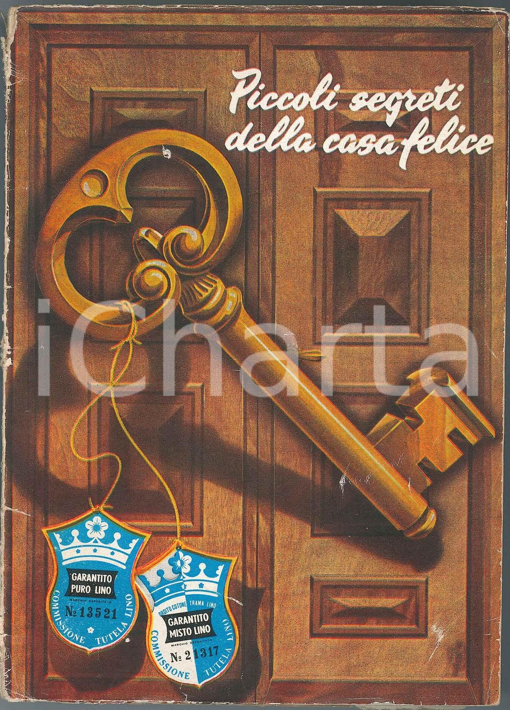 Libro, pubblicazione d epoca 1955 ca MILANO  TUTELA LINO  Piccoli segreti per una casa felice 61 pp. 1