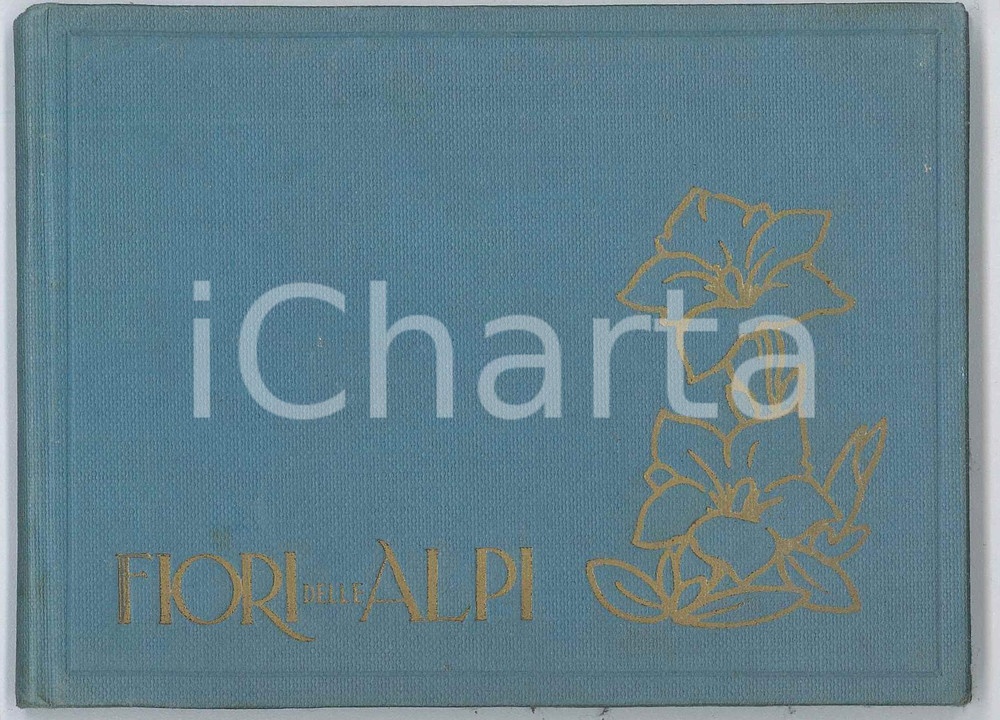 1952 Italo GRETTER Fiori delle Alpi CAI - TRENTO SocietÃ  Alpinisti Tridentini Pubblicazione d'epoca con illustrazioni di Piero Coelli. GOOD/buono  Formato: 15x11 cm originale e autentica 1